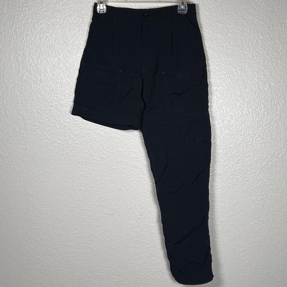 Royal Robbins Pants - Royal Robbins Sz 2 Convertible Pants to Shorts Adjustable Leg Black